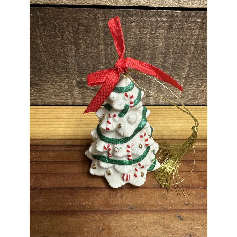 Lenox Christmas Ornament Candy Cane Christmas Tree Ornament - Picture 1 of 5